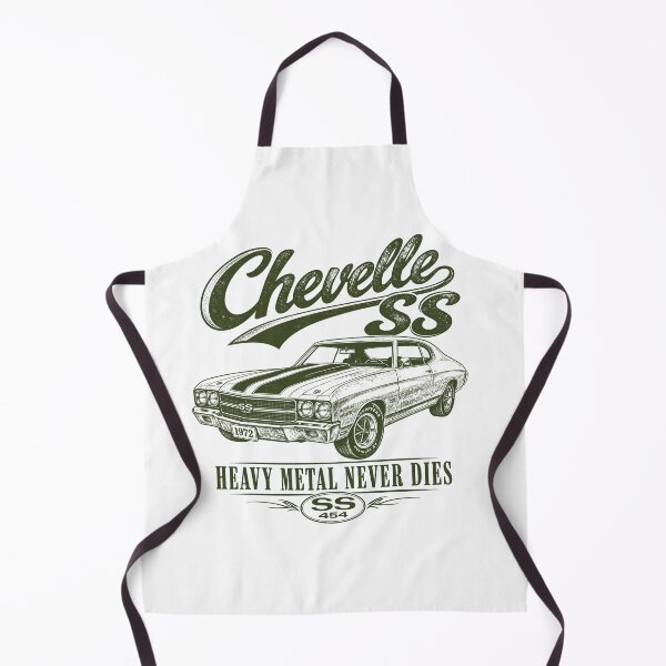 Item preview, Chevelle SS 454 1972 Vintage Muscle Car Art Print designed and sold by NullSpacePrints.
