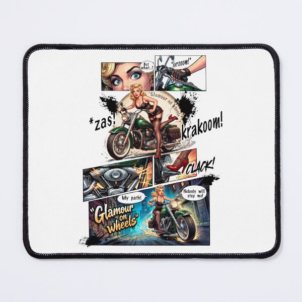 Item preview, Glamour on Wheels "Comic" Design designed and sold by EzequielBC.