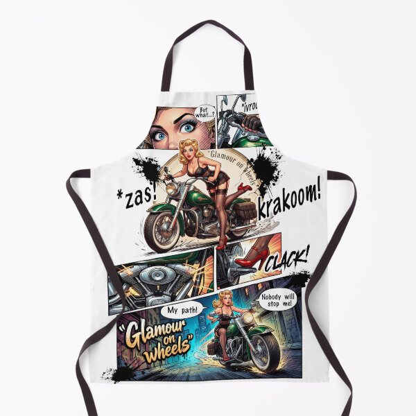 Item preview, Glamour on Wheels "Comic" Design designed and sold by EzequielBC.
