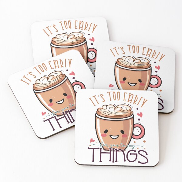 Item preview, It's Too Early For You To say Things | Sticker designed and sold by animenosekaiii.