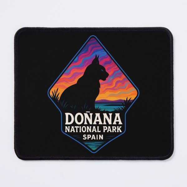 Item preview, Donana National Park Lynx Trippy Art Travel designed and sold by TomFrontierArt.