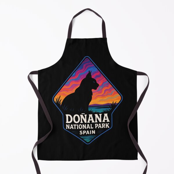 Item preview, Donana National Park Lynx Trippy Art Travel designed and sold by TomFrontierArt.