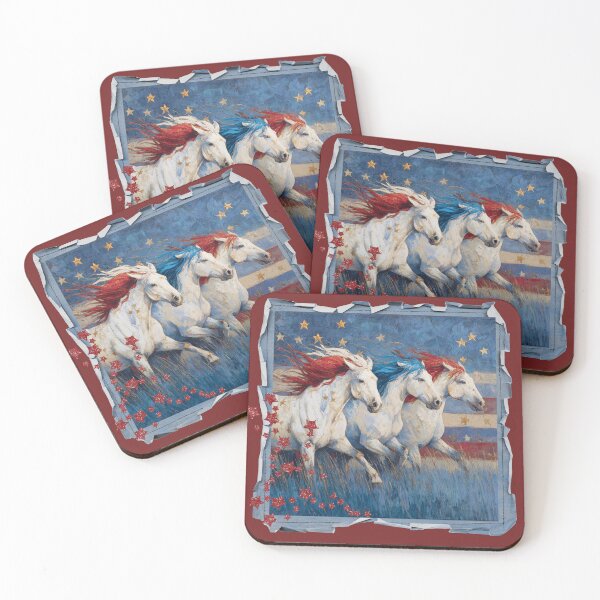 Item preview, Wild Horses designed and sold by Peggy Stanley.