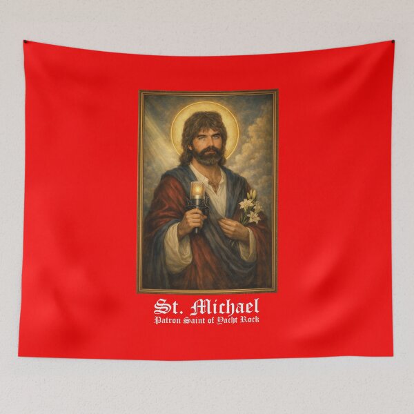 Item preview, ST. MICHAEL - PATRON SAINT OF YACHT ROCK designed and sold by TLW716.