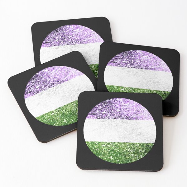 Item preview, Cosmic Genderqueer Pride Flag designed and sold by SilverFantasy.