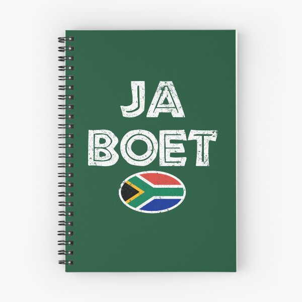 Item preview, Ja Boet South Africa Flag Greeting designed and sold by d247.
