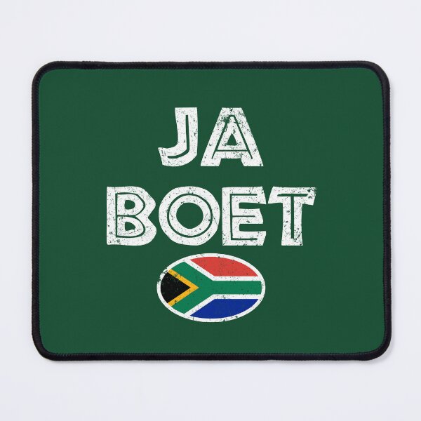 Item preview, Ja Boet South Africa Flag Greeting designed and sold by d247.