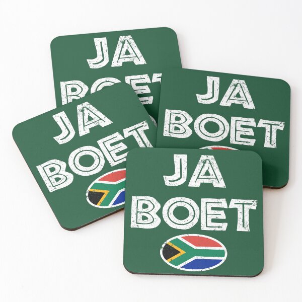 Item preview, Ja Boet South Africa Flag Greeting designed and sold by d247.