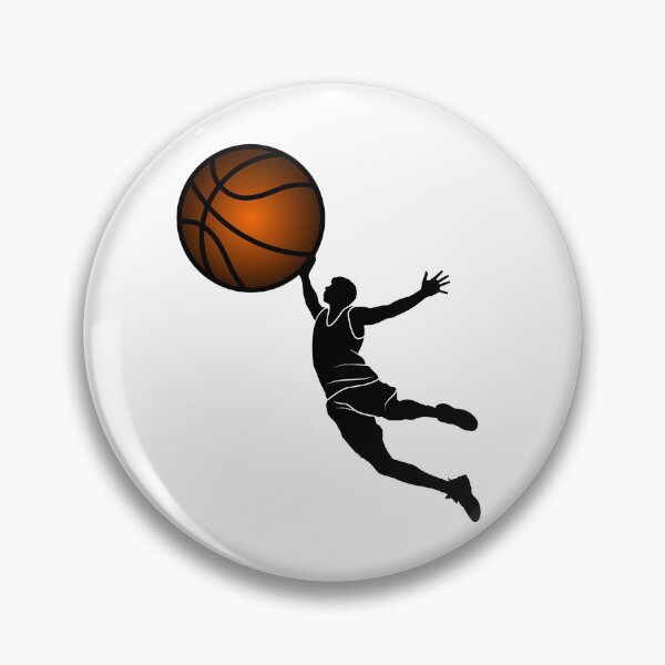 Item preview, Basketball in Flight Minimalist Black Graphic designed and sold by lenalenspod.