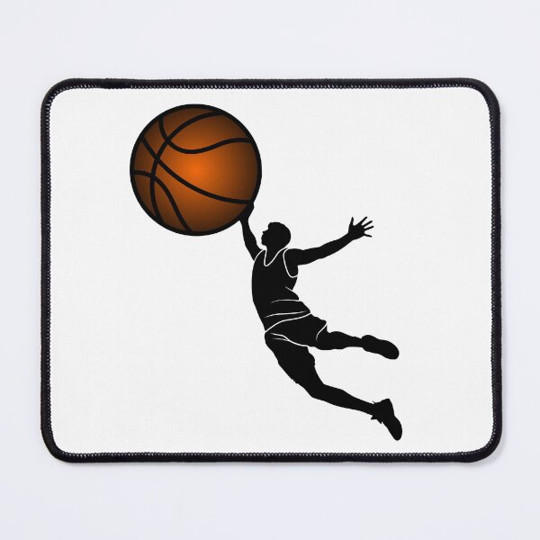 Item preview, Basketball in Flight Minimalist Black Graphic designed and sold by lenalenspod.