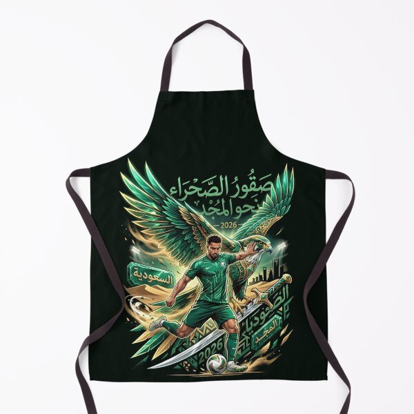 Item preview, Green Falcons Saudi Arabia - World Cup 2026 designed and sold by VoidAnimeStudio.
