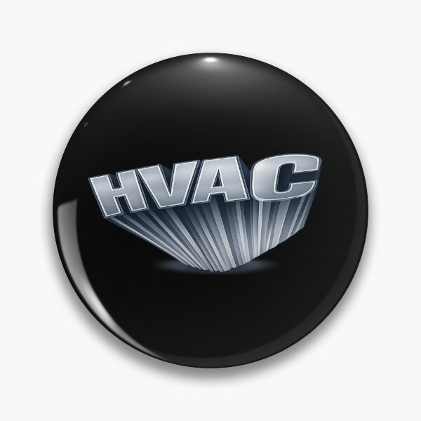 Item preview, HVAC Tech Steel Grey Logo - Cool Silvery HVAC Design designed and sold by FrozenHeat97.