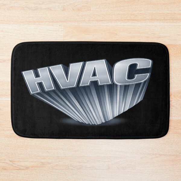 Item preview, HVAC Tech Steel Grey Logo - Cool Silvery HVAC Design designed and sold by FrozenHeat97.