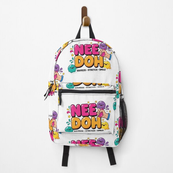 Item preview, Nee Doh Squeeze Stretch Smile | Cute Kawaii Stress Relief Squishy Sticker designed and sold by Bhaskar Digital Art.