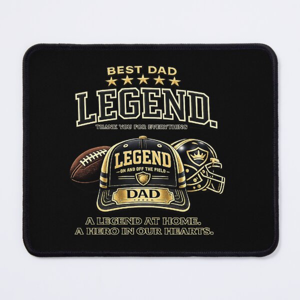 Item preview,  Dad Legend Black Baseball Cap designed and sold by DonnaRaquel.