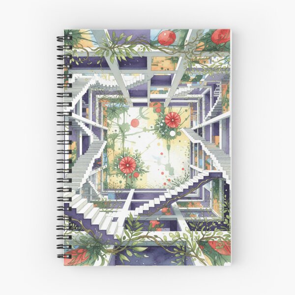 Item preview, cosmic noise labyrinth botanical colorful geometric abstract design designed and sold by SmashingDeals.