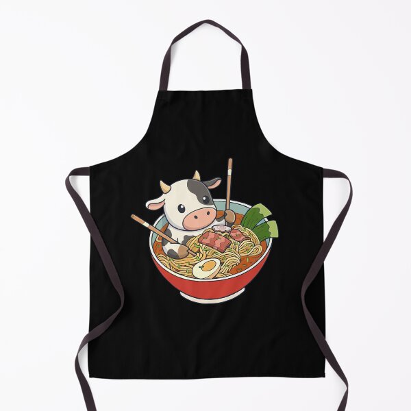 Item preview, Funny Cow Japanese Ramen Noodles Bowl Zoo Boys Girls Kids designed and sold by rafaeltto.