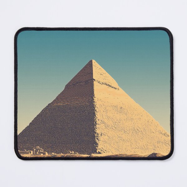 Item preview, GREAT PYRAMID OF GIZA TRAVEL ART designed and sold by MarkedArtPrints.