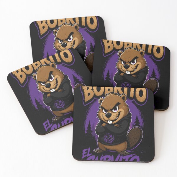 Artikelvorschau, La Bobrito El Curvito – Niedlich genug, um zu vertrauen. Böse genug, um es zu bereuen. entworfen und verkauft von Dusk & Dawn Apparel.