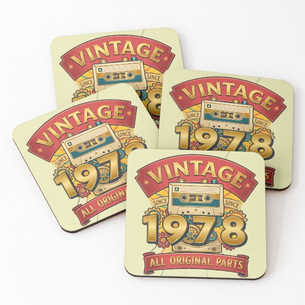 Item preview, Vintage 1978 All Original Parts Retro Cassette Design designed and sold by L&L.