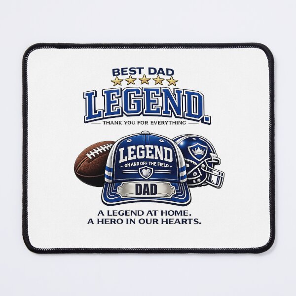 Item preview, Dad Legend Blue Baseball Cap designed and sold by DonnaRaquel.