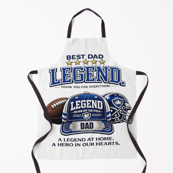 Item preview, Dad Legend Blue Baseball Cap designed and sold by DonnaRaquel.