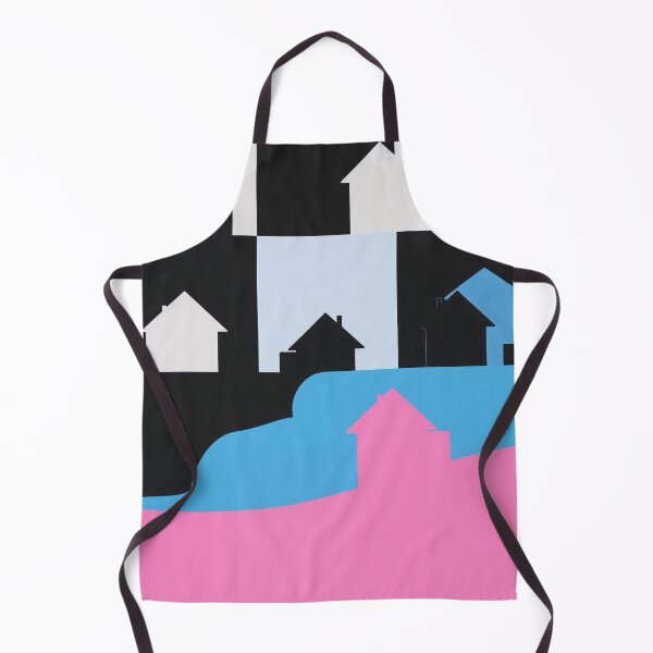 Item preview, Minimalist village in pink designed and sold by uunaa.