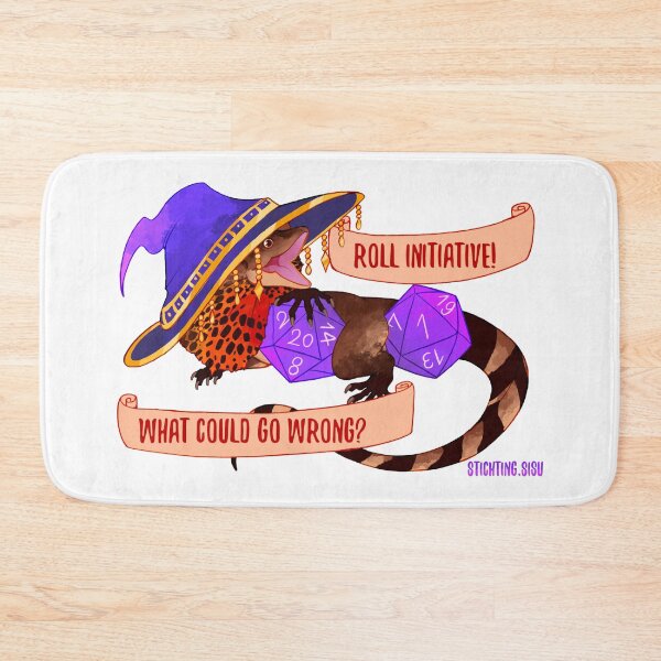 Item preview, Frilled Lizard Dnd Style designed and sold by Norah Murray.
