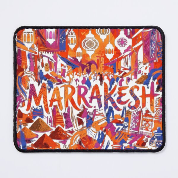Item preview, Marrakesh Souk Energy - Abstract Colorful Painting designed and sold by chanshoping.