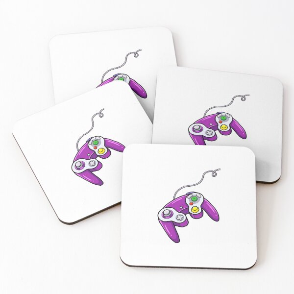 Item preview, Retro Purple Game Controller Cartoon Illustration designed and sold by rarekicksnyc.