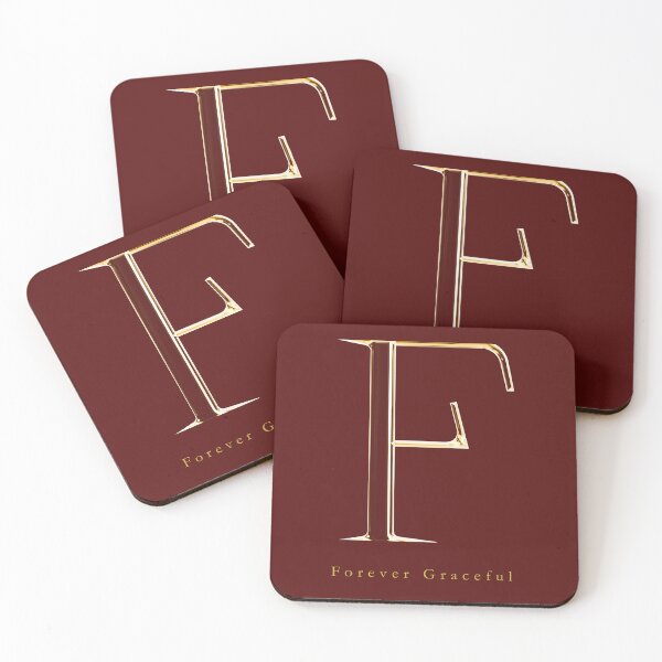 Item preview, Elegant Letter F Monogram /Moonlit Mystery designed and sold by designsvetlana1.