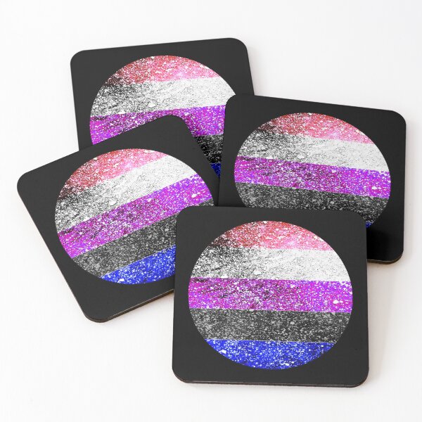 Item preview, Cosmic Genderfluid Pride Flag designed and sold by SilverFantasy.