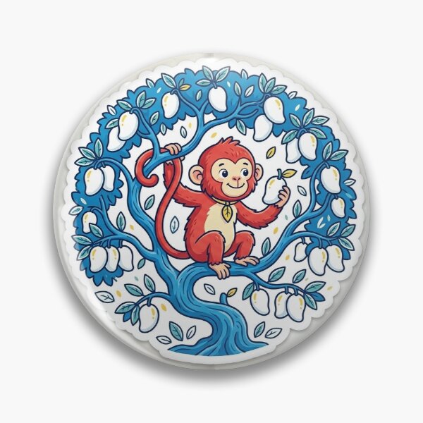 Item preview, Red monkey  designed and sold by SkyeLark13.