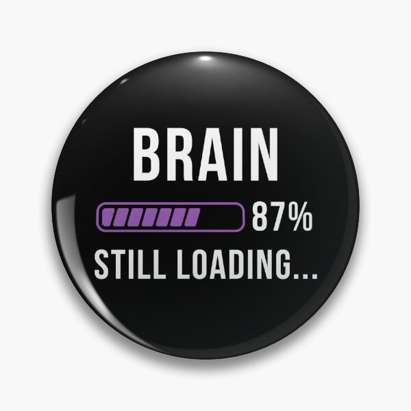 Item preview, Brain Still Loading Funny Overthinker T-Shirt Anxiety Humor Gift Thinker Tee designed and sold by TongTang.