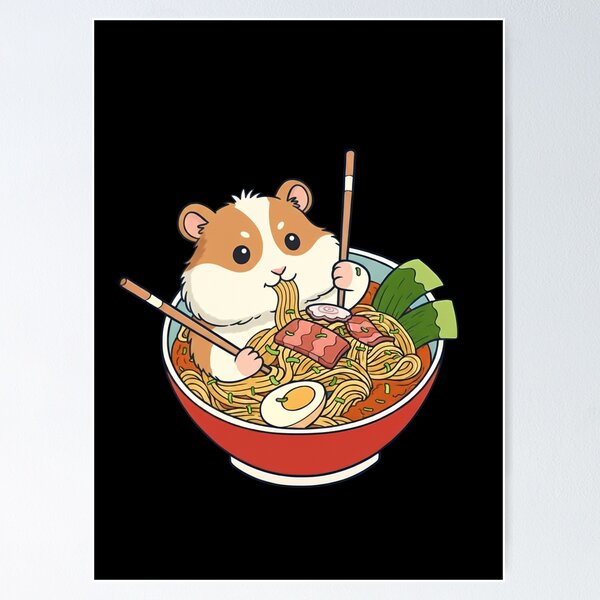 Item preview, Funny Hamster Japanese Ramen Noodles Bowl Zoo Boys Girls Kids designed and sold by rafaeltto.