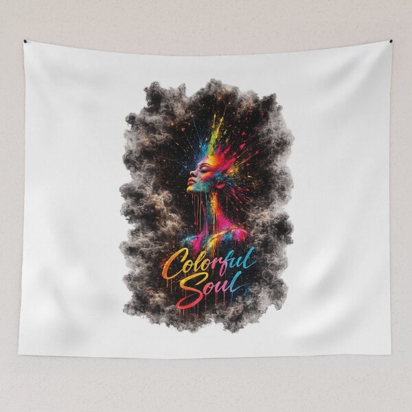 Item preview, colorful soul in modern art designed and sold by Trailora.