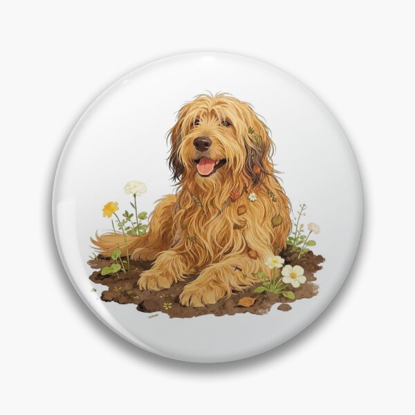 Item preview, Dog Enjoying the Garden - Gardening Humor for Dog Lovers designed and sold by bloom&trowel.