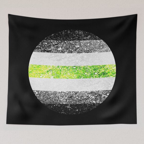Item preview, Cosmic Agender Pride Flag designed and sold by SilverFantasy.