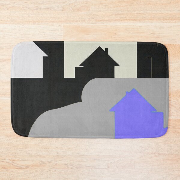 Item preview, Minimalist village in violet designed and sold by uunaa.