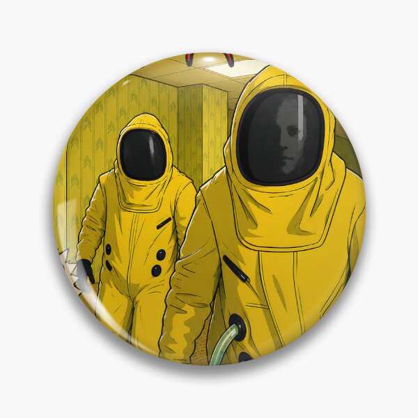 Item preview, Backrooms comic cover print hazmat yellow  designed and sold by Campbell0395.