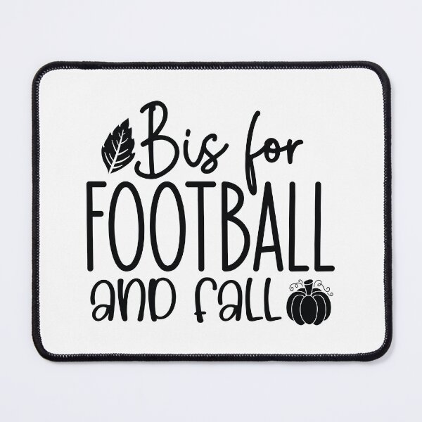 Item preview, Football And Fall - Cute Autumn Season Leaves Orange Pumpkin Sports Game Day Tailgate Gift designed and sold by FuzionRaptor.