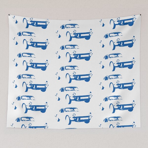 Item preview, Triumph Spitfire 1500 classic sports car blue designed and sold by soitwouldseem.