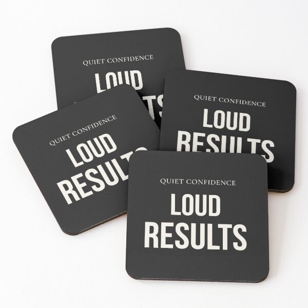 Item preview, Quiet Confidence Loud Results designed and sold by QCena.