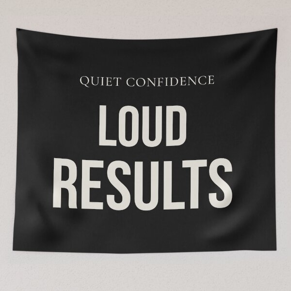 Item preview, Quiet Confidence Loud Results designed and sold by QCena.
