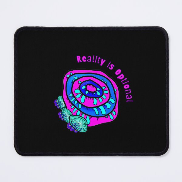 Item preview, Reality Is Optional - Psychedelic Abstract Weirdcore Art designed and sold by PatykArt.
