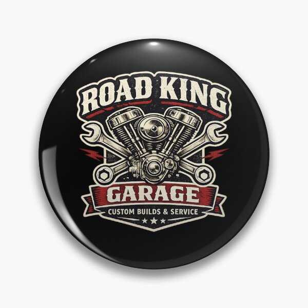Item preview, Road King Garage Custom Builds & Service designed and sold by ubeyeart.