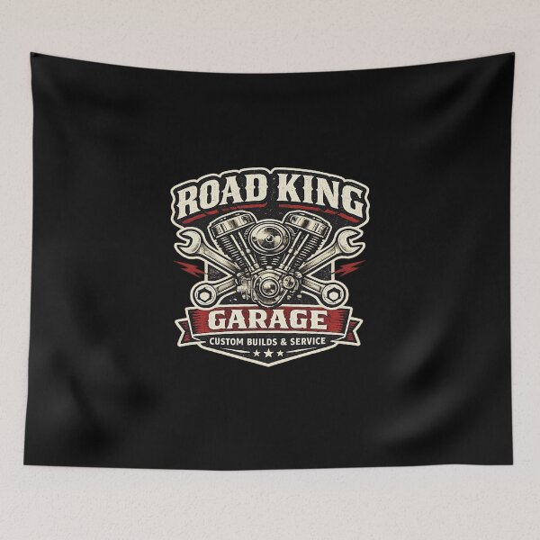 Item preview, Road King Garage Custom Builds & Service designed and sold by ubeyeart.
