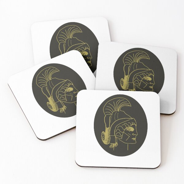 Item preview, Goddess Athena portrait designed and sold by dariosArt.