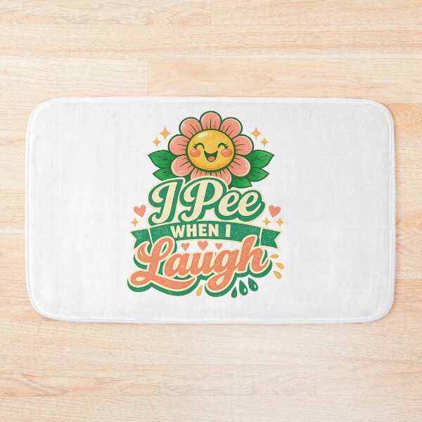 Item preview, I Pee When I Laugh Retro T-Shirt Design  designed and sold by MerchlyMike.