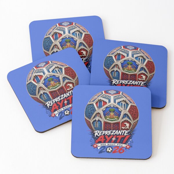 Item preview, Haiti Soccer World Cup 2026 Design designed and sold by BrickByDream.